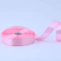 Лента атласная 20мм розовая светлая А1-06-004 на метраж (бобина 50яр/77,4г)
