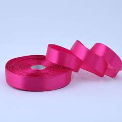 Лента атласная 20мм малиновая А1-06-028 на метраж (бобина 50яр/77,4г)