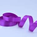 Лента атласная 20мм сиреневая темная А1-06-035 на метраж (бобина 50яр/77,4г)