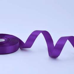 Лента атласная 20мм фиолетовая А1-06-046 на метраж (бобина 50яр/77,4г)