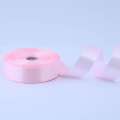 Лента атласная 25мм розовая светлая А1-08-043 на метраж (бобина 50яр/119г)