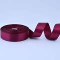 Лента атласная 25мм вишневая А1-08-083 на метраж (бобина 50яр/119г)