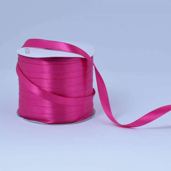 Лента атласная 10мм маджента А1-03-028 на метраж (бобина 230яр/193,70г)