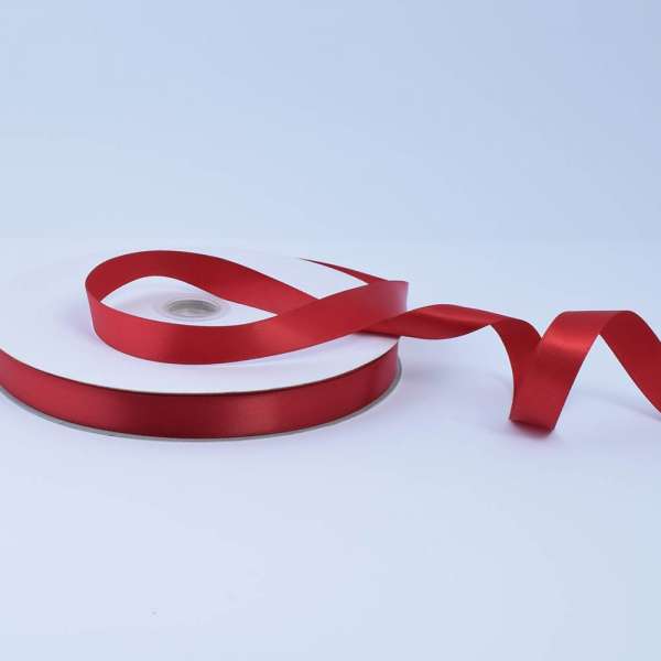 Лента атласная 15мм бордовая А2-05-041 на метраж (бобина 100яр/230г)