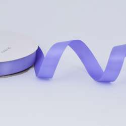 Лента атласная 20мм сиреневая темная А2-06-140 на метраж (бобина100яр/283,3гр)