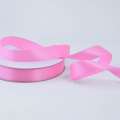 Лента атласная 25мм розовая А2-08-019 на метраж (бобина 100яр/356,5г)