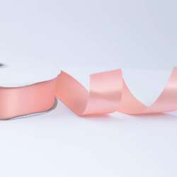 Лента атласная 40мм чайная роза А2-12-018 на метраж (бобина 100яр/550г)