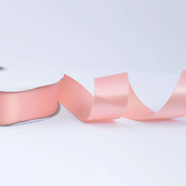 Лента атласная 40мм чайная роза А2-12-018 на метраж (бобина 100яр/550г)