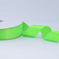 Лента атласная 40мм салатовая неон  А2-12-118 на метраж (бобина 100яр/550г)
