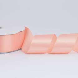 Лента атласная 50мм чайная роза А2-16-018 на метраж (бобина 100яр/715г)