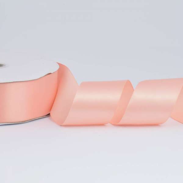 Лента атласная 50мм чайная роза А2-16-018 на метраж (бобина 100яр/715г)