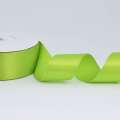 Лента атласная 50мм зеленая светлая А2-16-123 на метраж (бобина 100яр/715г)