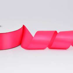 Лента атласная 50мм малиновая А2-16-159 на метраж (бобина 100яр/715г)