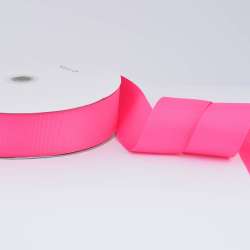 Лента репсовая ш.4 см А5-12-024 фуксия на метраж (в бобине 100яр/685г)