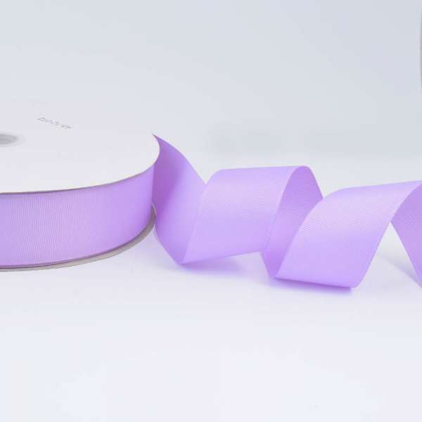 Лента репсовая ш.4 см А5-12-072 сиреневая на метраж (в бобине 100яр/685г)