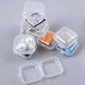 Контейнер пластик для бисера, бусин 35х35х17мм