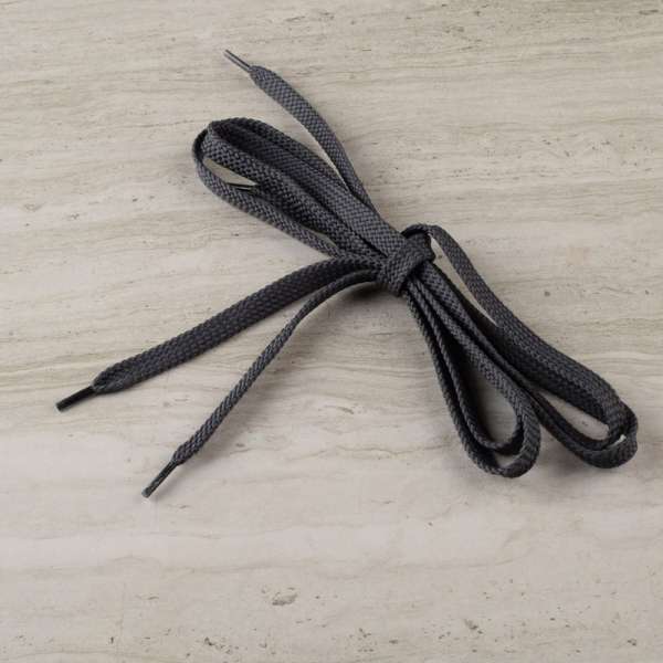 Шнурки обувные 1 пара 100см серые темные