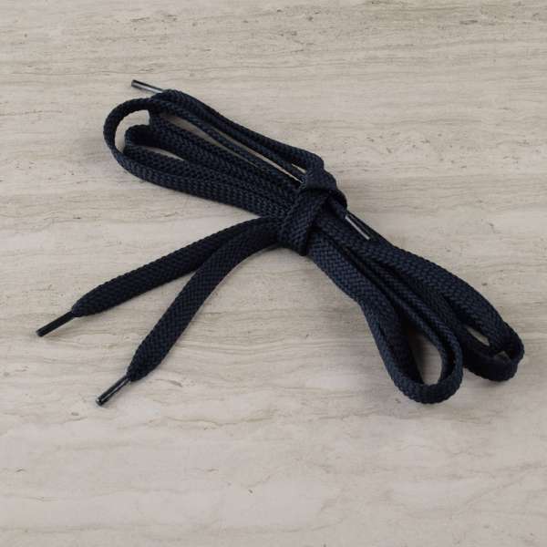 Шнурки обувные 1 пара 100см синие темные