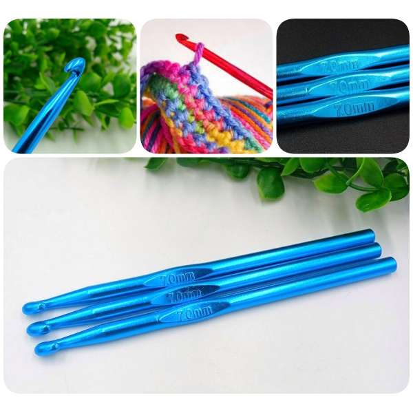 Крючок для вязания металлический №7