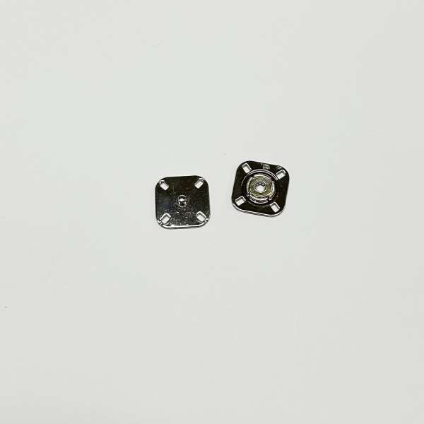 Кнопка 2 части 22мм никель