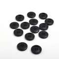 Пуговица черная 23мм на 4 прокола (1003)