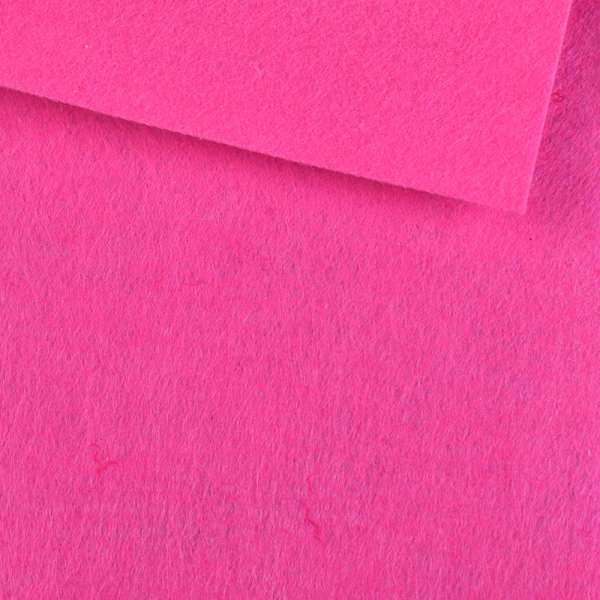 Фетр лист фуксия (0,9мм) 21х30см