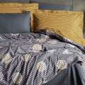 Комплект постельного белья Cotton box Ранфорс Modern Strew gri Евро 200x220см (1733-1259)