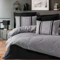 Комплект постельного белья Cotton box Ранфорс Plain Bitter Gri Евро 200x220см (1843-1094/303)