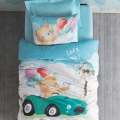Комплект постельного белья Cotton box Ранфорс Junior Buddy Mavi 160x220см (1861-1222)